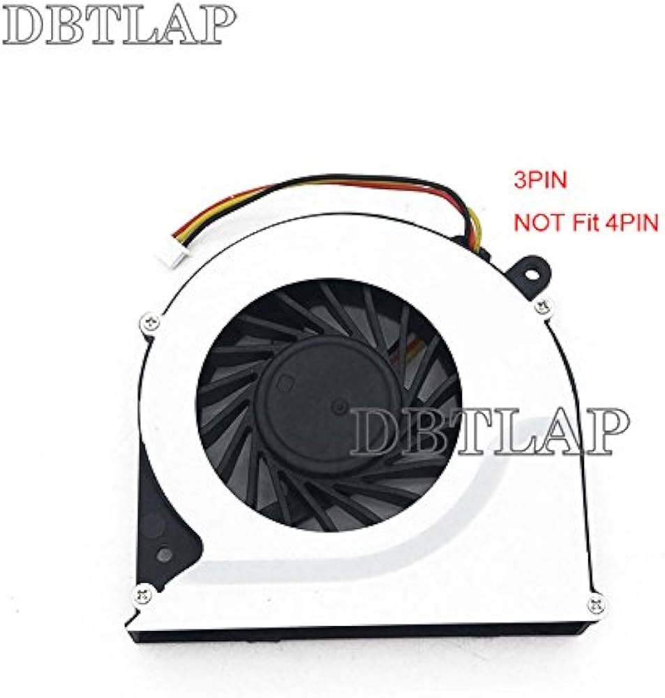 Ventilateur De CPU Fan 3Pin Pour Toshiba Satellite Series