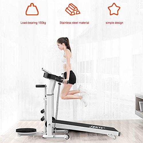 Image of Folding Treadmills Treadmill,Household Multi-Function Treadmill,Foldable Home Fitness Weight-Loss Exercise