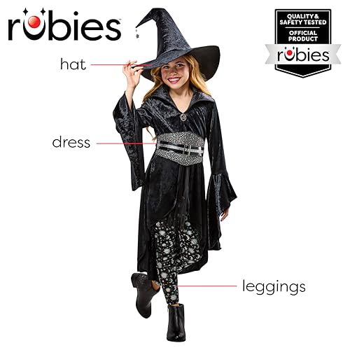 Disfraz de bruja para niñas Rubies miniatura 2