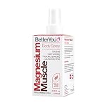 BetterYou Magnesium Supplement, High Strength Magnesium Muscle Oil Spray | Natural Vegan Magnesium Chloride Liquid for Sleep, Muscle Recovery Use for Feet and Legs, 600 Sprays, Made in UK