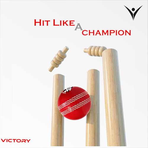 Image of Victory T-20 Synthetic Cricket Ball for Tournament and Street Match - Wind Ball (Red)
