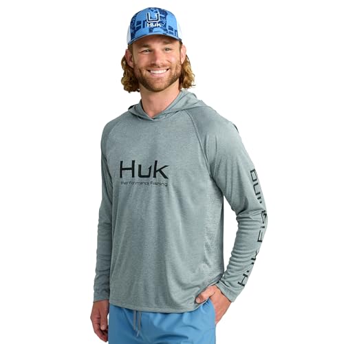 HUK Pursuit Heather Sun Hoodie