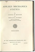Applied Mechanics: Statics v. 1 0442035217 Book Cover