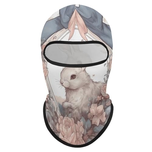 Balaclava para hombre y mujer, máscara de ski con diseño flexible y multifuncional miniatura 7