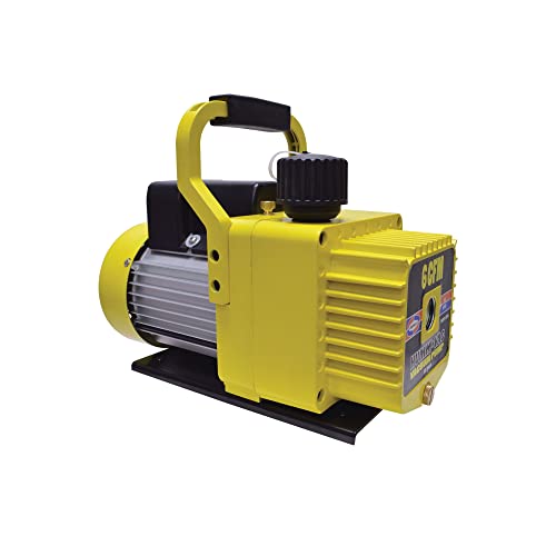 Uniweld Hvp6 Vacuum Pump, 6 Cfm, Yellow #TOP7