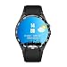 Produktbild Smartwatch KW88 von Teepao mit Telefonfunktion, KW88, 3G, WiFi, Bluetooth, Android 5.1, SIM-Karte, mit GPS, Kamera, misst Herzfrequenz, Schwarz/silberfarben, 28.5*2.8cm
