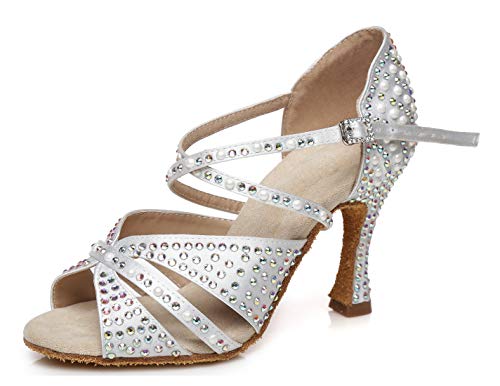 Chaussures de salsa latine pour femme idéales pour les galas de danse