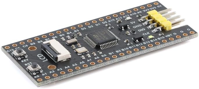 2Pcs STM32G030C8T6 STM32 Development Board 64K Flash 8K SRAM SPI LCD Interface System Board STM32 System Board 37 IO Ports