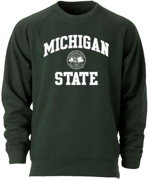 Barnesmith Crewneck Sweatshirt for College, Heritage Logo, Adult Unisex