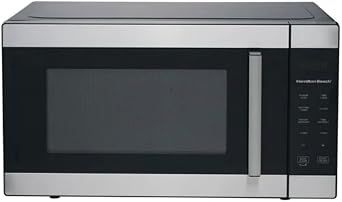 1.6 Cu ft Sensor Cook Countertop Microwave Oven in Stainless Steel, New