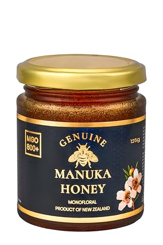 Image of Genuine Manuka Honey MGO 800+, 100% Natural, New Zealand (125g)