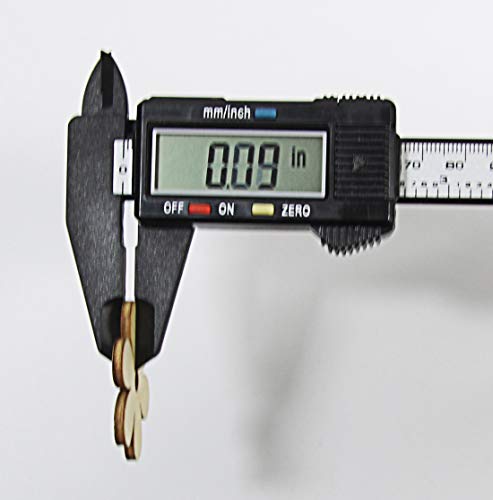 Allinone Flower Shape Unfinished Wood Cut Slices For For Diy Craft Decoration (Mixed Size) #TOP4