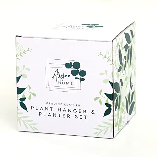 Generic Allynnhome Leather Plant Hanger Pot Included thumb #6