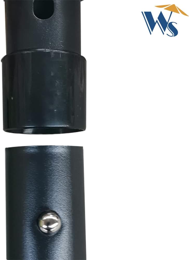 Solar Umbrellas, 10 x 6.5FT Patio Umbrellas with 26 LED Lights, Rectangular Outdoor Umbrellas with Crank and Push Button Tilt Adjustment, Table Market Umbrella for Garden Backyard Pool, Lime Green