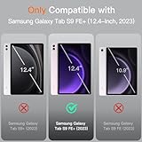 JETech Case for Samsung Galaxy Tab S9 FE+ / S9 FE Plus 12.4-Inch with S Pen Holder, Slim Folio Stand Protective Tablet Cover, Multi-Angle Viewing (Lavender) - Image 2