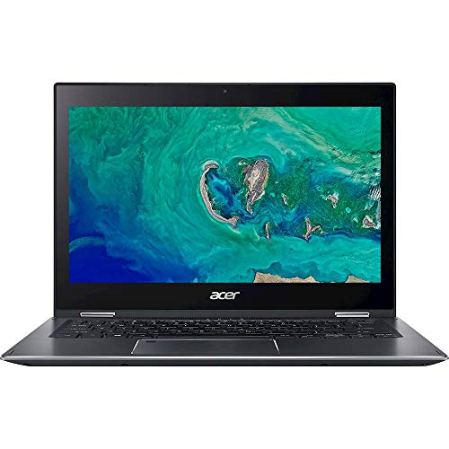 Image of Acer Spin 5 SP513-53N-70KD 13.3 inch Touchscreen 2 in 1 Notebook - 1920 X 1080 - Core i7 i7-8565U - 16 GB RAM - 512 GB SSD - Steel Gray - Windows 10 Pro 64-bit - Intel UHD Graphics 620 - in-Plane Swi