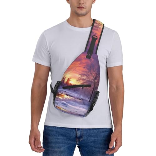 Bolso cruzado de pecho para hombre tipo bandolera miniatura 7