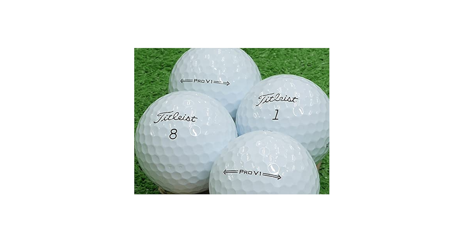 タイトリストPROV1　2021年モデル良品ロストボール20個。 Amazon.co.jp: 【Bランク】タイトリスト PRO V1 2021年モデル 20