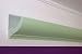 Produktbild LED Stuckleiste - Stuck-Profil Lichtleiste für indirekte Beleuchtung Decke aus Hartschaum 75x90mm DBKL-75-ST von BENDU