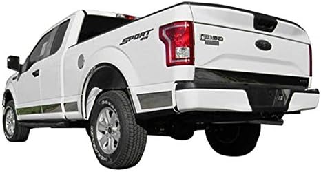 QAA is Compatible with Ford F-150 1997-2003 10 Piece Stainless Rocker Panel Trim, Lower Kit, 3.25" Width TH37308