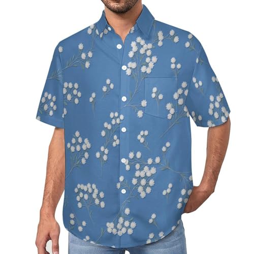 Chemise manches courtes homme pour éviter la chaleur printanière avec style