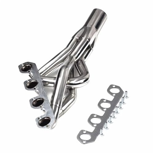 Tuyau collecteur d'échappement inox moteur Ford 2.3L Pinto Mustang 1974 1975 1976 1977 1978 1979 1980