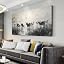 Black and White Cow Wall Art (W029)