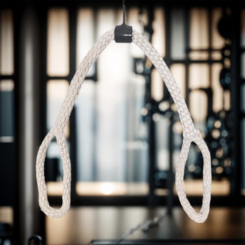 Corde de gym entraînement de force triceps avec câble texturé de musculation