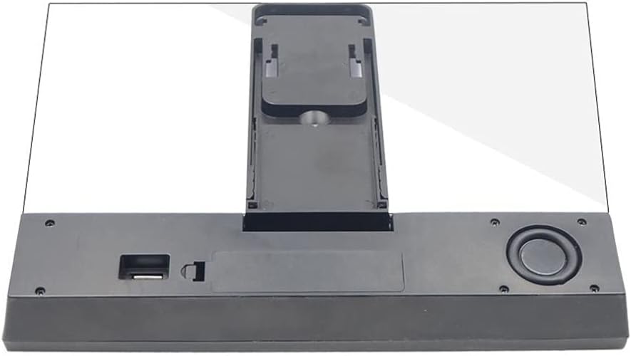 Phone Holder 12 Inch 3D Screen Amplifier Mobile Phone Magnifier Protable Movies with Speaker Stand Bracket
