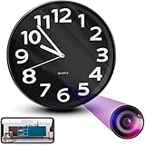 Batería recargable incorporada: nuestro reloj de cámara oculta cuenta con una batería de alta potencia que proporciona hasta 4 a 6 horas de tiempo de ejecución inalámbrico para uso inalámbrico. También viene con un cable de carga de 5V DC con un cable de extensión de 10 pies para mantenerlo funcionando continuamente.