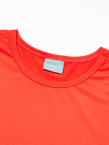 Camiseta Infantil Manga Longa FPS 50 Unissex Quimby Unissex, Vermelho, 01