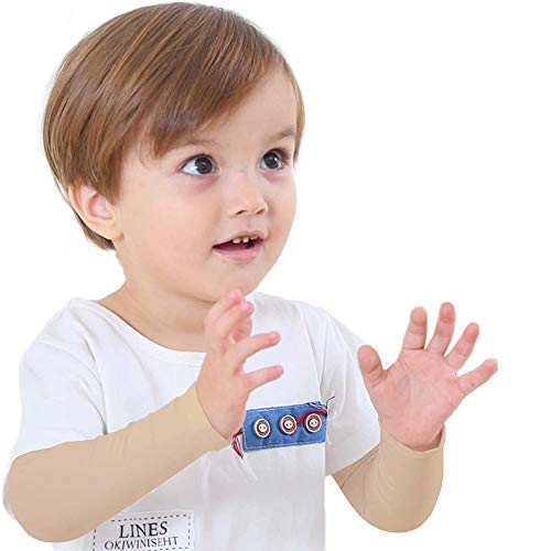 V.E UV Sun Protection Arm Sleeves for Kids, UPF 50 Arm Cover for Boys & Girls Cycling, Golf, Outdoor Sports (Pack of 1)