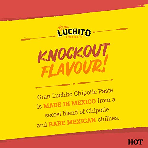 Gran Luchito Mexican Chipotle Chili Paste 3.5Oz | Handmade In Mexico | Super Smoky Chipotle Sauce With A Medium To High Heat | All Natural & Gluten/Gmo Free | Perfect For Cooking Mexican Food #TOP2