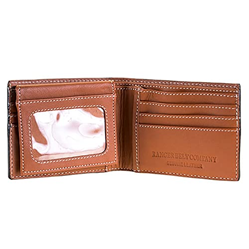 Leather Bi-Fold Wallet with Lace Detail N/A N/A2