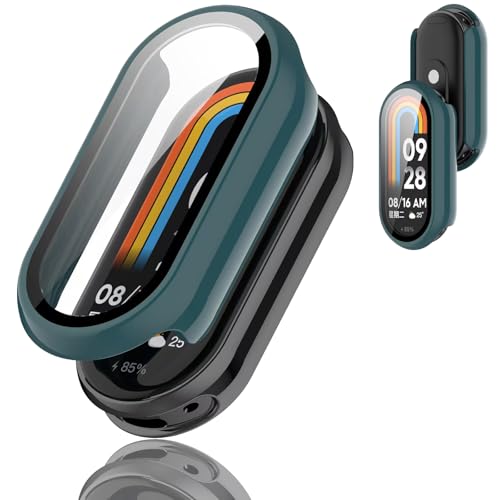 �y�t���J�o�[�ی�zBOOLINN For xiaomi smart band 10 �P�[�X �Ή� xiaomi smart band 10 �����^ PC+�K���X�f�� �����ߗ� ���ϋv �h�o�E�h�� �ϏՌ� �[�d�̗��֐��i���Ǎς݁j�ی�P�[�X���O�����ƂȂ�����