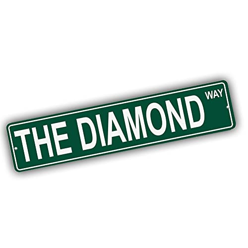 Brotherhood Aluminum Street Sign for The Diamond - Wyoming Man Cave Decor