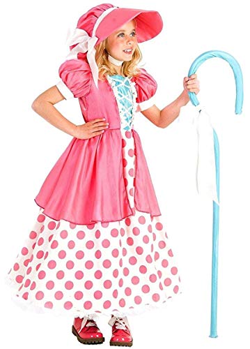 Children's Polka Dot Bo Peep Costume- Size Medium (7-8)