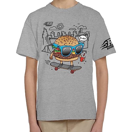 Rude Boyz Skateboarding Graphic Short Sleeve T-Shirt Little Kids Sizing Boys and Girls2