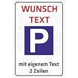 ✅ QUALITÄT: Wir produzieren auf 3mm Alu-Dibond. Ihr Wunschtext oder Wunschname wird nach der Personalisierung, wenn Sie 