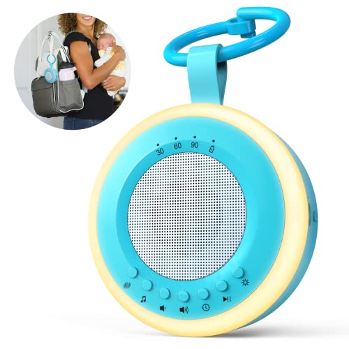 Image of Portable White Noise Machine for Baby , Sleep Sound Machine for Travel,16 Soothing Sounds