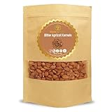 Cure wid Pure Certified Organic Apricot Seeds 1lb -Freshly Packed,Gluten Free,Raw,Non-GMO Organic Bitter Apricot Kernels - Rich in Vitamin B17 - Eco-Friendly Resealable Pack Max 3 Kernels Per Day