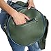 TV Store Scott Pilgrim vs. The World Ramona Flowers Star Circle Messenger Bag (Hunter Green/Navy)