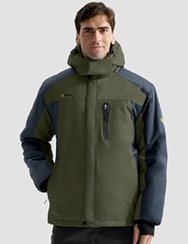 GEMYSE Waterdicht ski-jack voor heren, winddicht fleece, outdoor GEMYSE Waterdicht ski-jack voor heren, winddicht fleece, outdoor