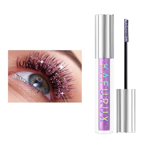 Kyannkara Glitter Mascara, Washable Mascara, Long Lasting, Diamond Shinny Colored, Sparkling,...