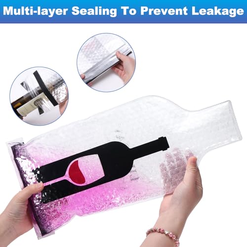 Sac protection bouteille vin voyage accessoire valise soute - 4