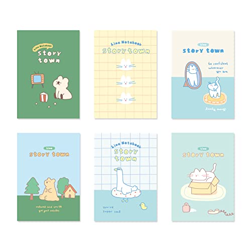 Mini carnet de notes Monolike 6p de poche avec pages vierges