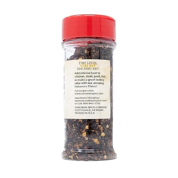 Red Habanero Pepper Flakes (1.3 Oz)