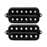 Fishman Electric Guitar Microphone FISHMAN Electric Guitar Pickup - Electric Guitar Pickup Set Fluence Signature Tim Henson Black Magnet: alnico V, winding: double Electronics: active, position: set Made in the USA