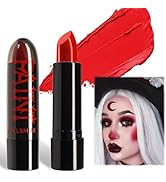 Yosca Red Halloween Face Paint, Face Body Paint Stick for Clown Makeup , Face Painting Kit for Ha...