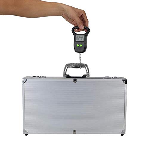 50Kg/10G Digital Electric Luggage Scale LCD Display Suitcase Weight Steelyard Fishing Pocket Weight Scale Accurate Measurement